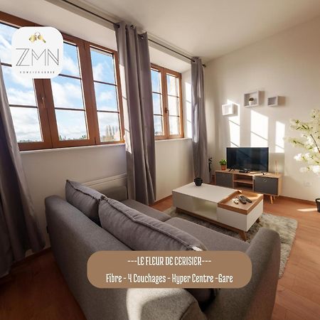 Le Fleur De Cerisier - Zmn Conciergerie Lägenhet Saint-Quentin  Exteriör bild